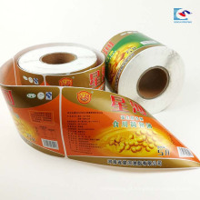 Etiqueta de rolo de óleo comestível de cor impressa Alfândega de adesivo de água de barril